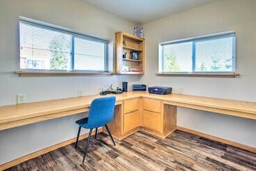Pet Friendly North Bend Home W/ Bay Views!