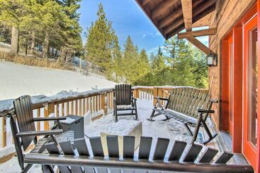 Bozeman Cabin: Deck W/ Jacuzzi & Gas Grill!