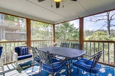 Home W/ Wetland Views  Half Mi To Bethany Beach!