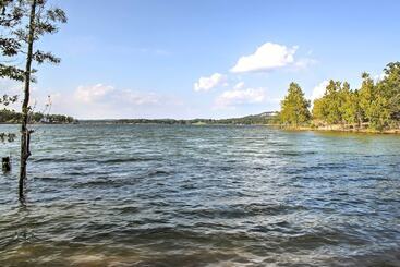Lakefront Blue Eye Cottage W/ Hot Tub & Fire Pit!
