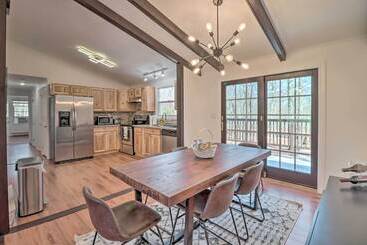 Sleek Albrightsville Home W/ Deck, Game Room