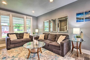 Updated Great Falls Home W/ Fire Pit, Deck & Yard!