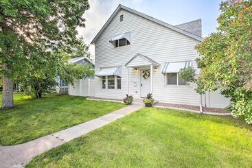 Updated Great Falls Home W/ Fire Pit, Deck & Yard!
