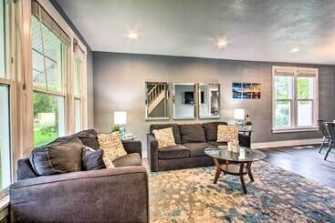 Updated Great Falls Home W/ Fire Pit, Deck & Yard!