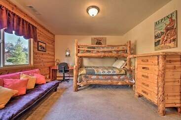 Hot Tub, Game Room & 2 Decks: Luxe Big Bear Home