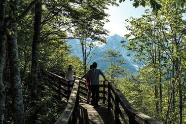 استراحتگاه Snow Peak Field Suite Hakuba Kitaone Kogen