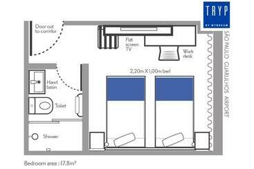 هتل Tryp By Wyndham São Paulo Guarulhos Airport