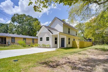 Midcity Mural House In Baton Rouge: 3 Mi To Lsu!
