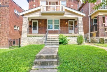Charming St Louis Home   3 Mi To Tower Grove Park!
