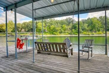 Kimberling City Home: Boat Slip & Lakefront Bliss!
