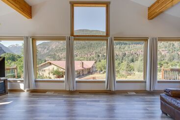 Magnificent Ouray Home W/ Deck & Mountain Views!