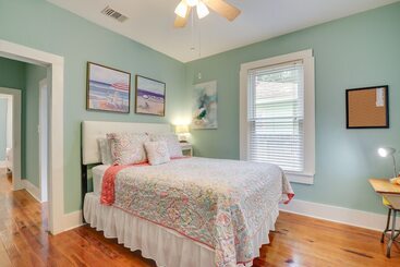 Сельский дом Pet Friendly St Augustine Home: Steps To Downtown!