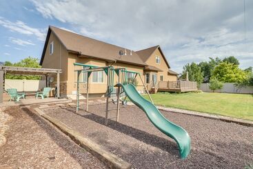 Spacious Utah Retreat W/ Deck, Grill & Fire Pit!