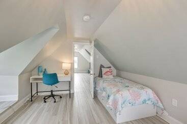 Wildwood Home W/ Deck   Walk To Beach + Boardwalk!