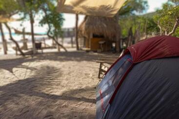 هاستل Cabañas Y Camping Punta Sur Mazunte