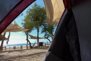 هاستل Cabañas Y Camping Punta Sur Mazunte