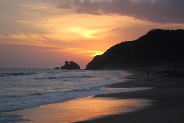 هاستل Cabañas Y Camping Punta Sur Mazunte