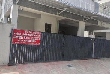 هتل Shantham Service Apartments, Indumanagar, Coimbatore