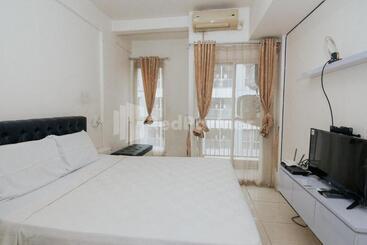 هتل Redliving Apartemen Skylounge Tamansari Vanez Room