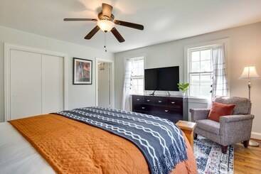 Hendersonville Haven W/ Fire Pit, Grill, Deck!