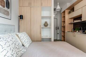 پانسیون Sanders Port   Inviting Studio Near Piraeus Port