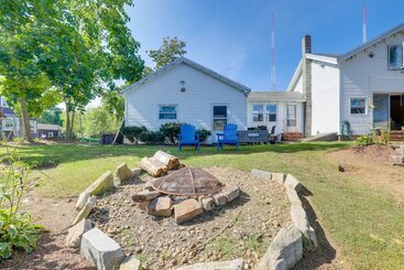Riverfront New Hampshire Cottage W/ Boat Dock