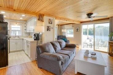 Riverfront New Hampshire Cottage W/ Boat Dock