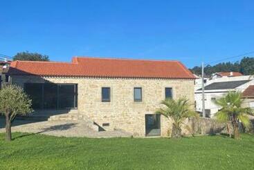 تختخواب و صبحانه Paços Do Douro, Chambre Privée Avec Piscine