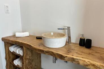 تختخواب و صبحانه Paços Do Douro, Chambre Privée Avec Piscine