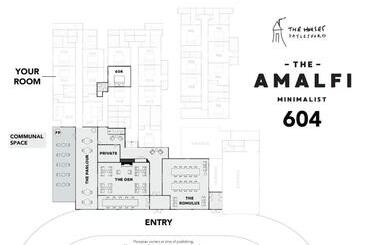 モーテル The Amalfi Minimalist Room 604