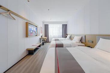 هتل Thank Inn Linyi Jiaxing Fruit Market