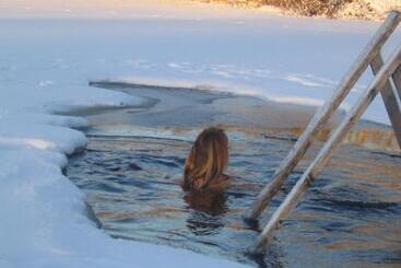 פנסיון Guest House Haapaniemen Hirsikartano