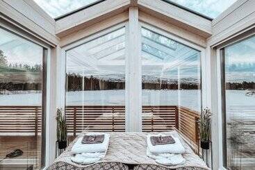 هتل Flatmoen Natur Lodge