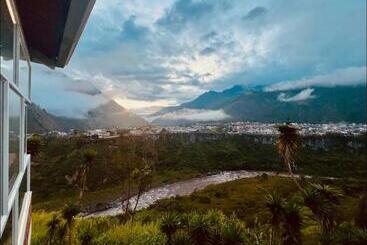 پانسیون Habitación Privada Con Terraza Panorámica, Cocina, Parqueadero