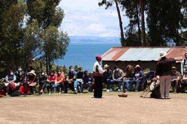 تختخواب و صبحانه Inka Lake Taquile Lodge