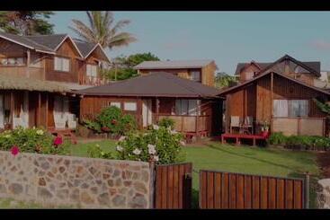 تختخواب و صبحانه Ngahu Bungalows Alojamiento Frente Al Mar En El Centro De Rapa Nui