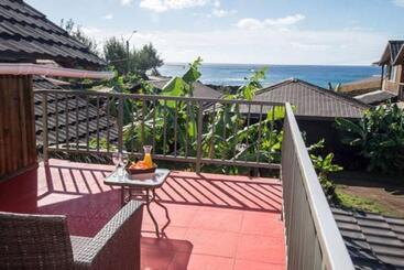 تختخواب و صبحانه Ngahu Bungalows Alojamiento Frente Al Mar En El Centro De Rapa Nui