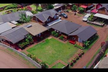 تختخواب و صبحانه Ngahu Bungalows Alojamiento Frente Al Mar En El Centro De Rapa Nui