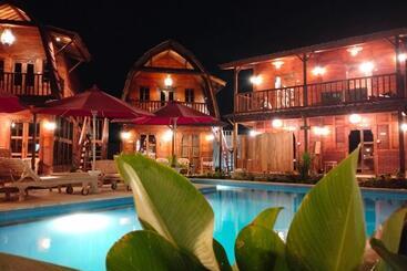 리조트 Melasti Mountain Villa, Amed Bali   Agung Room 1