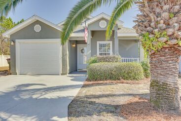 Panama City Beach Home, 1 Mi To Beach/fishing Pier