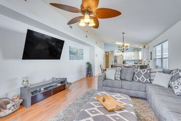 Panama City Beach Home, 1 Mi To Beach/fishing Pier