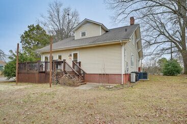 Spacious Salem Winston Home W/ Deck!