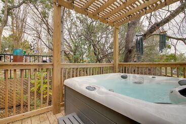 Pet Friendly Austin Home W/ Deck & Private Hot Tub
