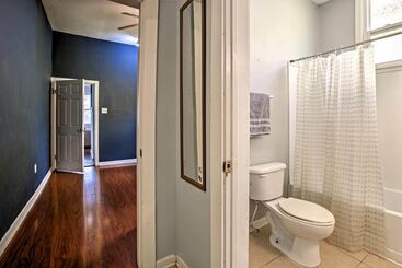 5 Mi To Bourbon Street: Central Nola Home