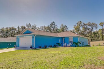 بيت ريفى Citrus Springs Retreat W/ Grill & Screened Porch!