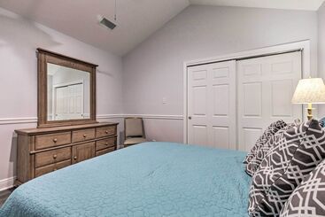 بيت ريفى Downtown Ocean Springs Duplex W/ A/c 1 Mi To Beach