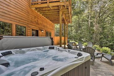 بيت ريفى New Construction With Modern Design & Hot Tub!