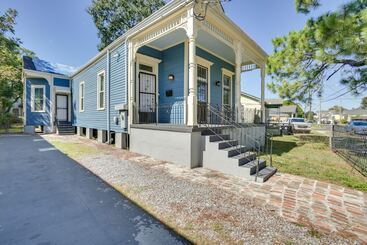 2 Mi To French Quarter: Walkable Nola Home