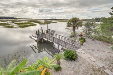 Riverfront Savannah Retreat W/ Private Dock!