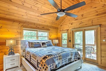 Serene Blue Ridge Cabin ~ 3 Mi To Downtown!